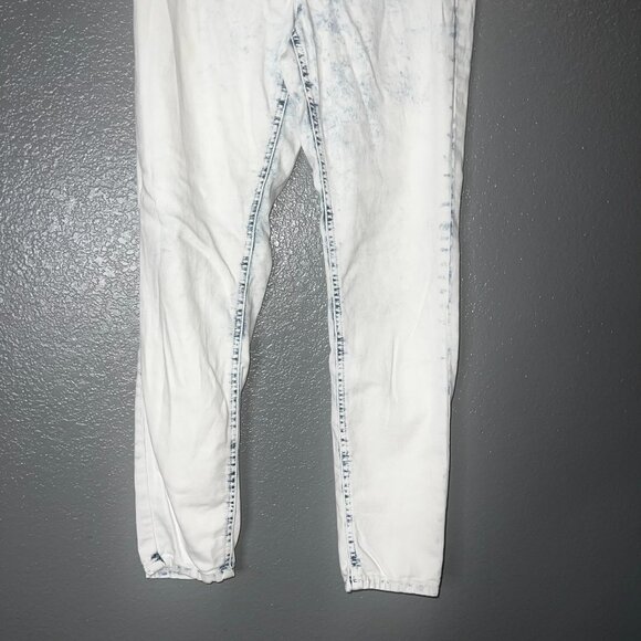 Girls White Jeggings XL 14-16 Wonder Nation Stretch Skinny Pants - Picture 6 of 7
